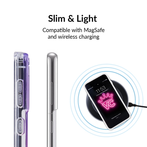 Violet Ombre Samsung Galaxy S21 Case - Picture 4 of 5